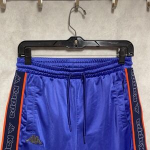 Kappa Shorts Men S Purple Iconic Athletic Track Training Drawstring Performance